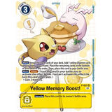 DCG [P-037 SR] Yellow Memory Boost! - P-037 (Next Adventure Box Promotion Pack)