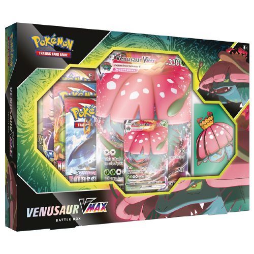 Pokemon Venusaur or Blastoise VMax Battle Box