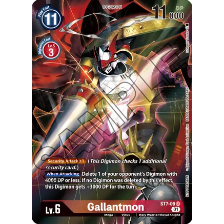 DCG [ST7-09 SR] Gallantmon (Tamers Card Set 1)
