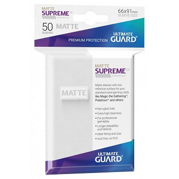 Ultimate Guard Supreme UX Matte Sleeves Standard Size