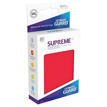 Ultimate Guard Supreme UX Card Sleeves (80 ct.) - Standard Size Bento Gaming Ultimate Guard Supreme UX Card Sleeves (80 ct.) - Standard Size Bento Gaming