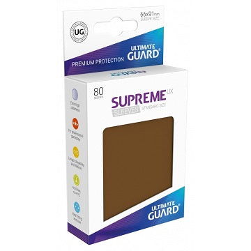 Ultimate Guard Supreme UX Card Sleeves (80 ct.) - Standard Size Bento Gaming Ultimate Guard Supreme UX Card Sleeves (80 ct.) - Standard Size Bento Gaming