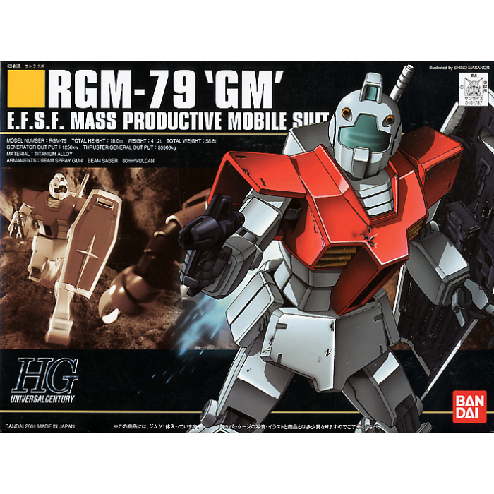 HGUC #020 RGM-79 GM