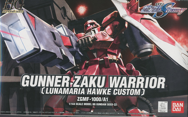 HG: Seed/Destiny - #22 Gunner Zaku Warrior (Lunamaria Hawke Custom)