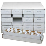 BCW Card House WITH 12 - 800 CT Boxes