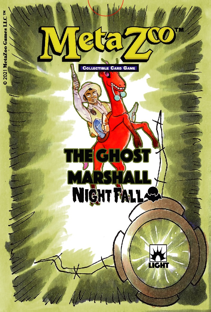 MetaZoo TCG: Nightfall Theme Deck - The Ghost Marshall (Light) (1st Edition)