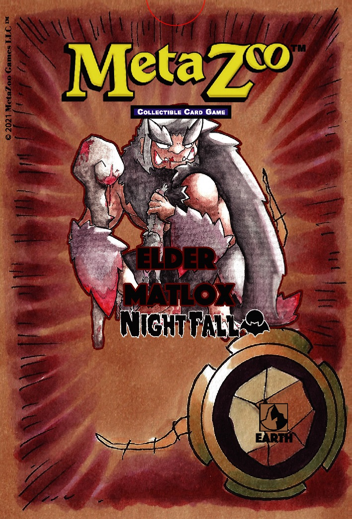 MetaZoo TCG: Nightfall Theme Deck - Elder Matlox (Earth) (1st Edition)